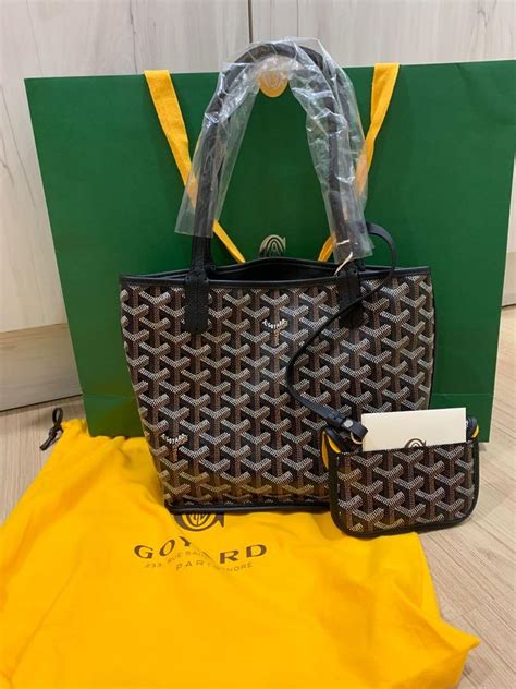 anjou mini bag|authentic goyard anjou mini black.